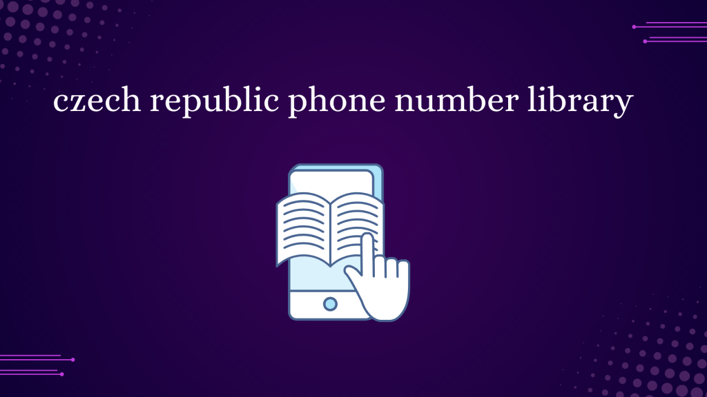 czech republic phone number library