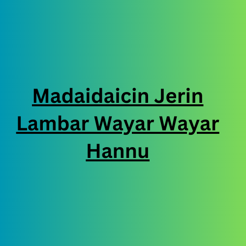 Madaidaicin Jerin Lambar Wayar Wayar Hannu