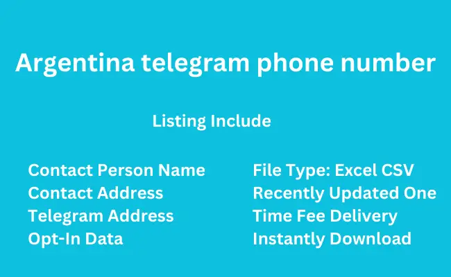 Algeria telegram phone number