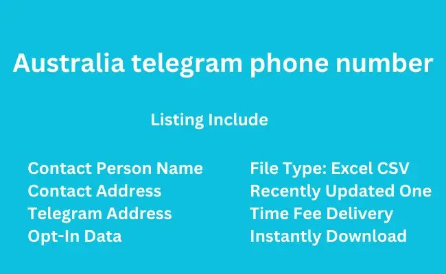 Australia telegram phone number