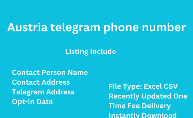 Austria telegram phone number