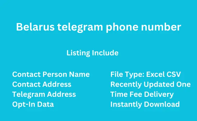 Belarus telegram phone number