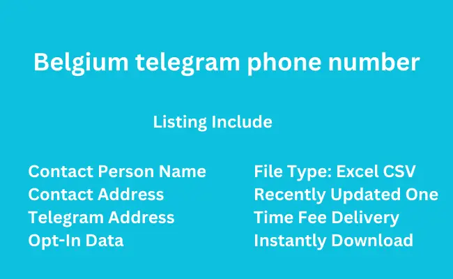 Belgium telegram phone number