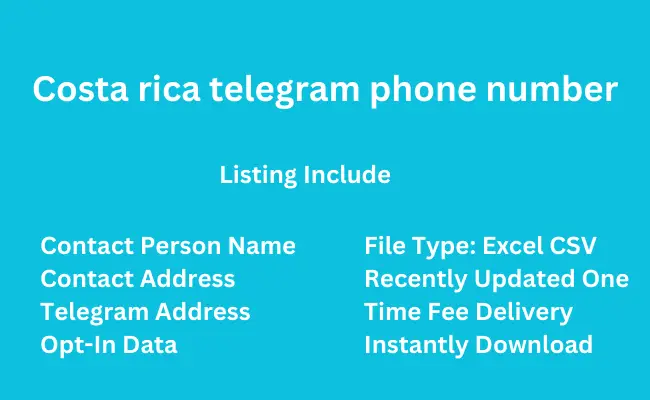 Costa rica telegram phone number