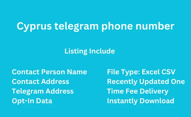 Cyprus telegram phone number